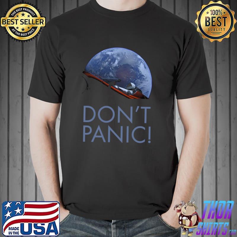 Starman Don't Panic In Orbit Fili Shirt Unisex