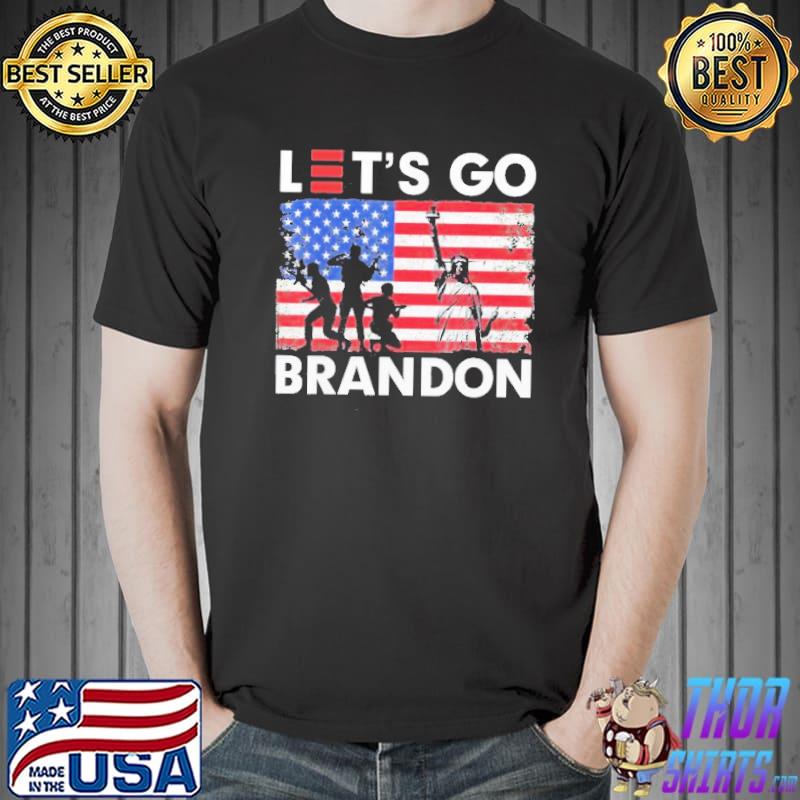 Statue of Liberty Let’s Go Brandon Shirt Unisex