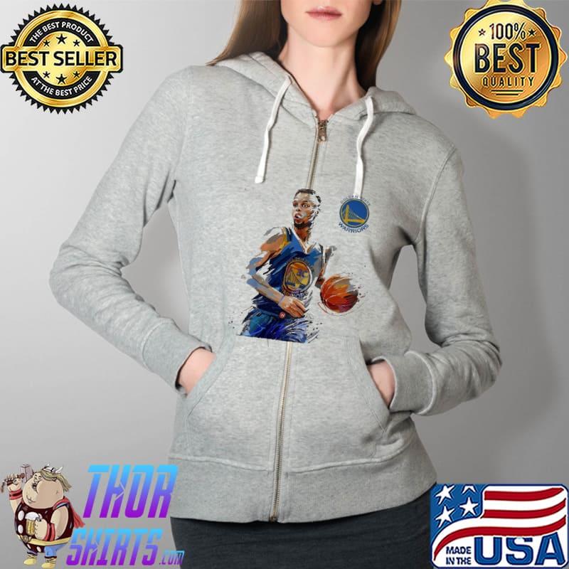 Stephen Curry Golden State Warrior Shirt Full Zip Hooded