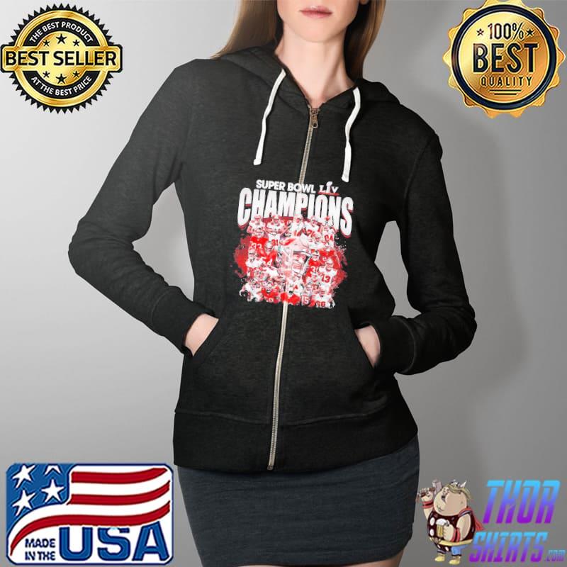 Super Bowl LIV Champions Tampa Bay Buccaneers s Full Zip Hooded
