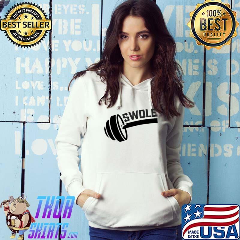 Swole Mates Fitness Gym Workout Body Builder Matching Couple T-s Hoodie