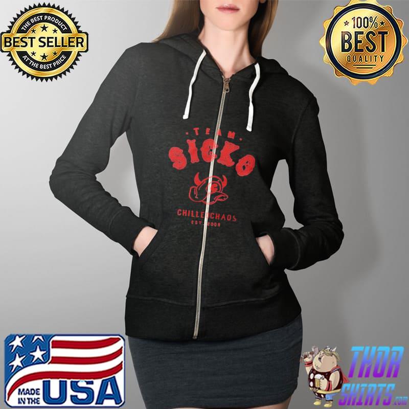 Team Sicko Chilledchaos est 2008 s Full Zip Hooded