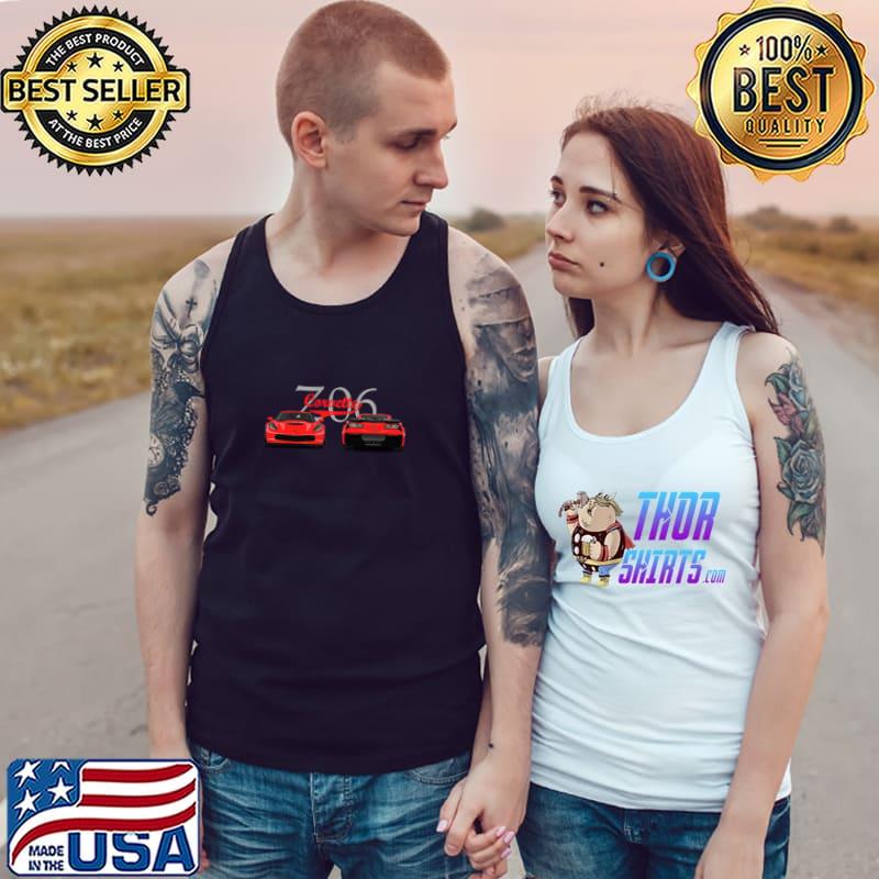 The Corvette Z06 Mark Rogan Transparent Shirt Tank Top