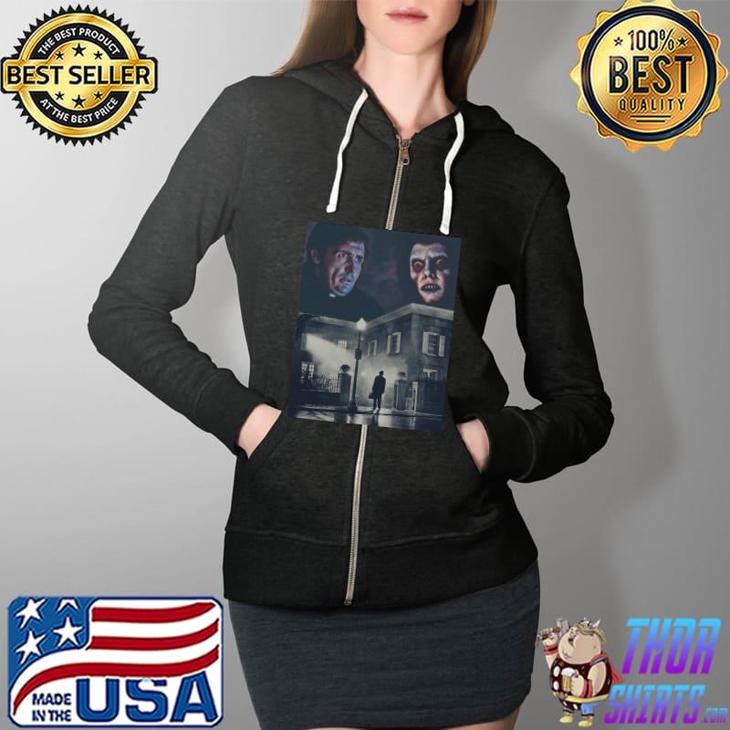 The Exorcist Movie Shirt Full Zip Hooded