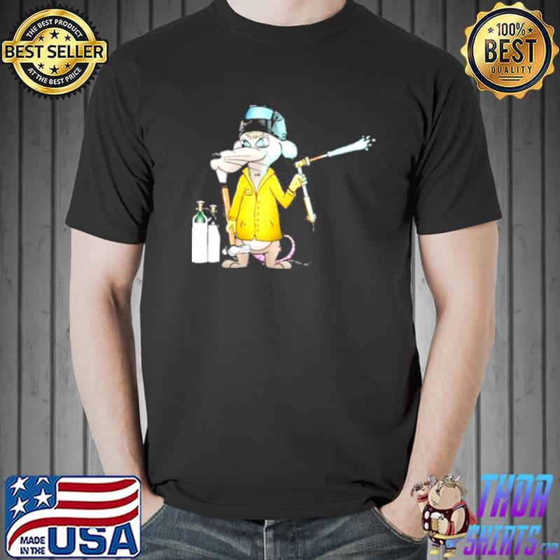 The fab rats youtube channel welder rat logo shirt