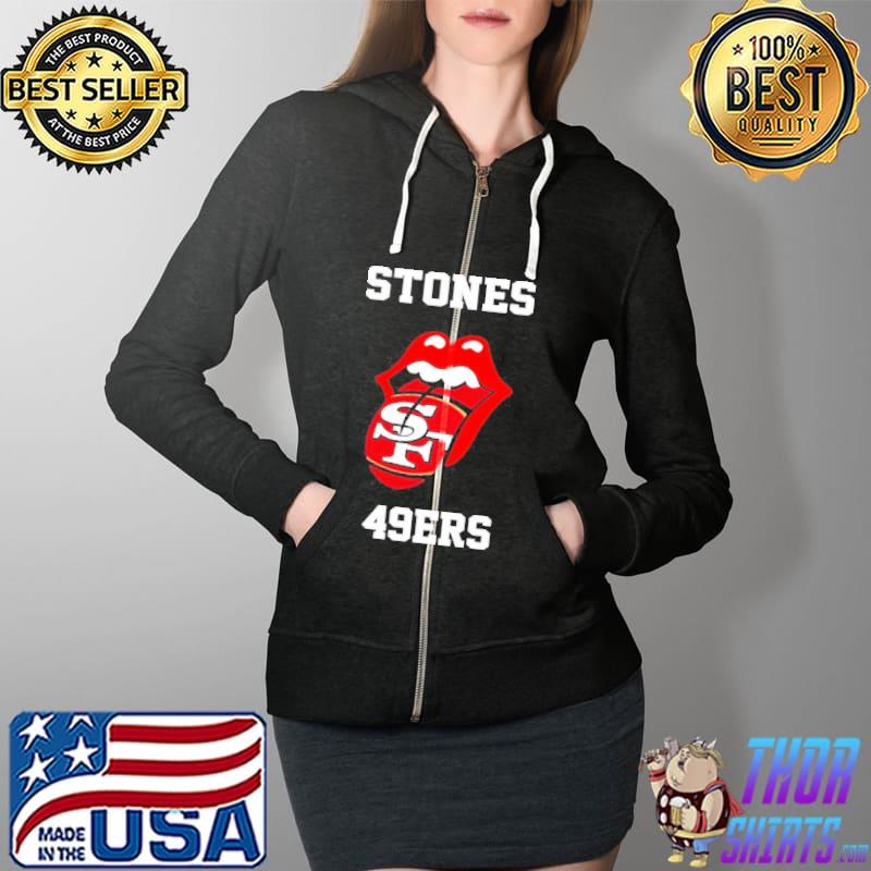 The Rolling Stones San Francisco 49ers s Full Zip Hooded