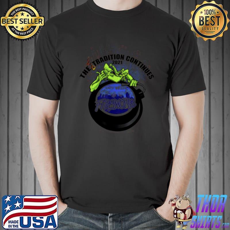 The Traditon Continues Fireworks Shirt
