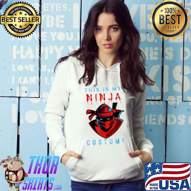 This Is My Ninja Costume Halloween T-Shirt