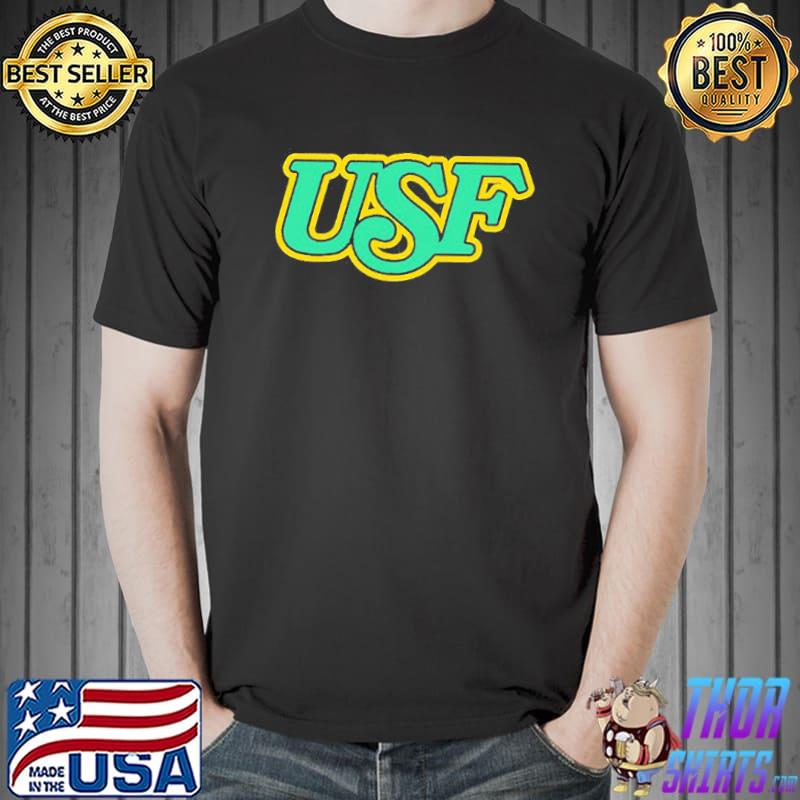 USF Vintage 1980s logo shirt, hoodie, sweater, long sleeve and tank top