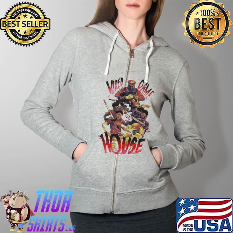video game house T-s Full Zip Hooded