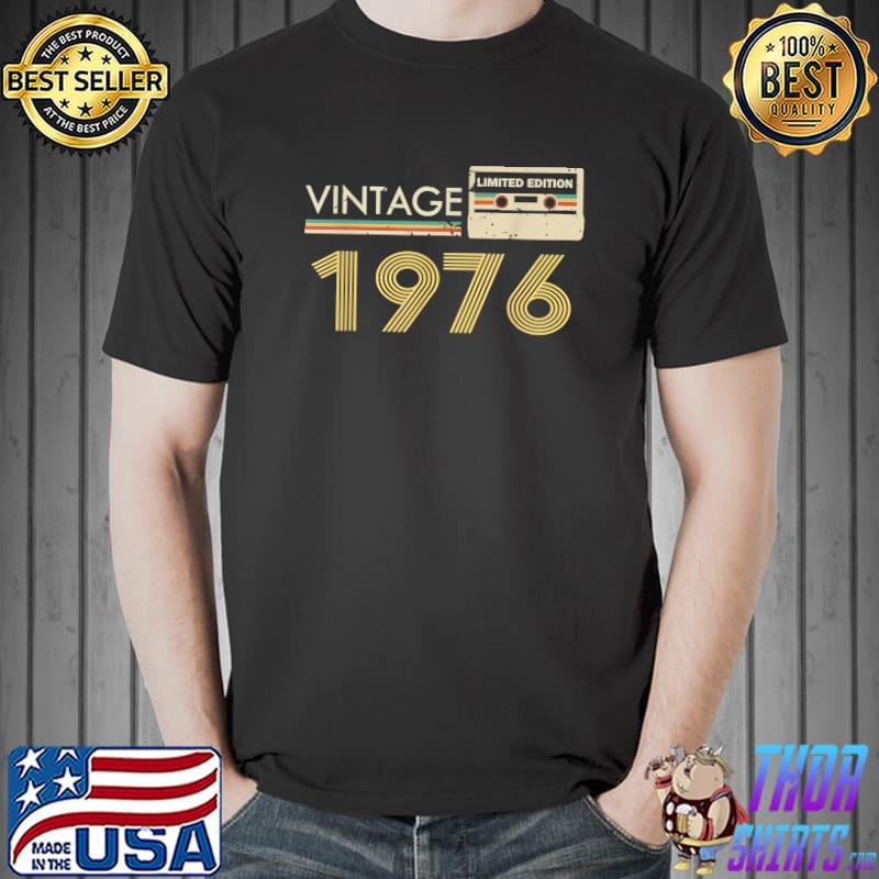 Vintage 1976 Made in 1976 45th Birthday Limited Edition T-Shirt Unisex