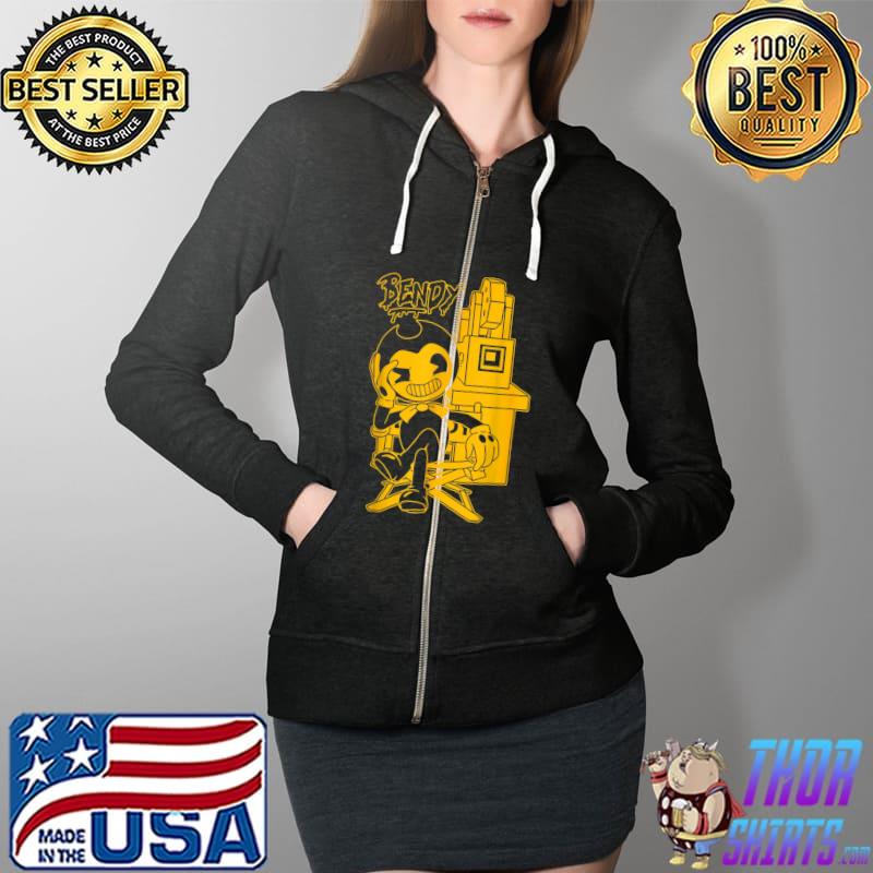 Vintage 2021 Funbendys And the Inks Machinesny T-Shirt Full Zip Hooded