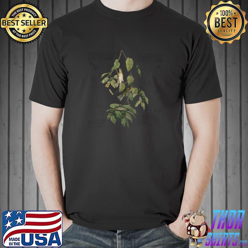 Vintage Flower And Little Birds Decor - Naturecore Aesthetic T-s Unisex