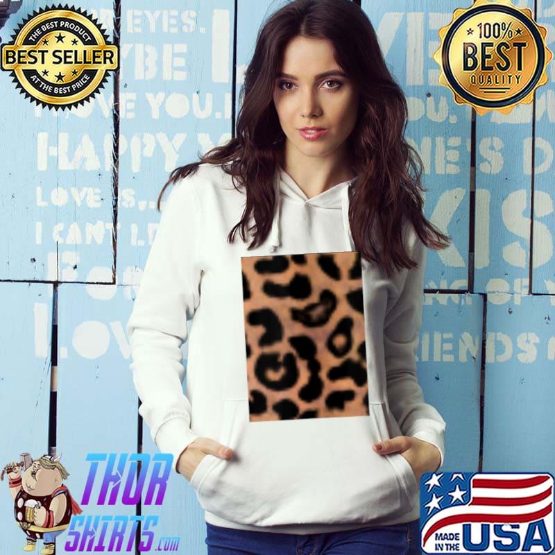 Vintage Leopard Printed Pocket T-Shirt