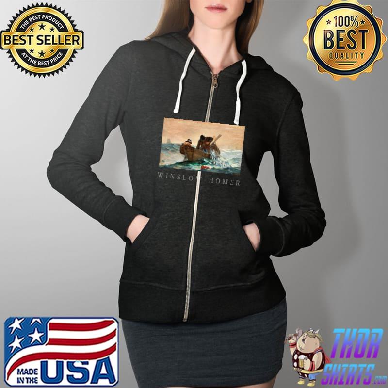 Winslow Homer T-s Full Zip Hooded