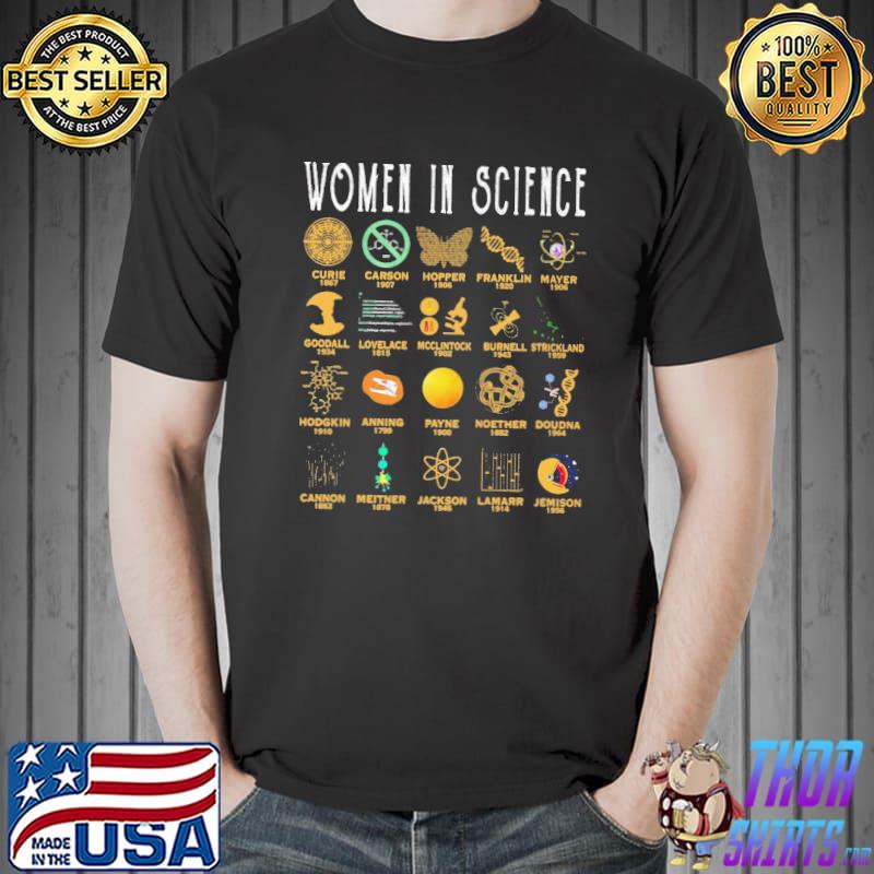 Women In Science Shirt Unisex