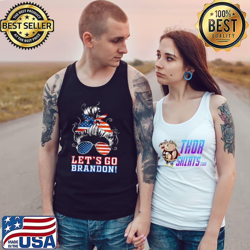 Womens Let's go Brandon T-s Tank Top