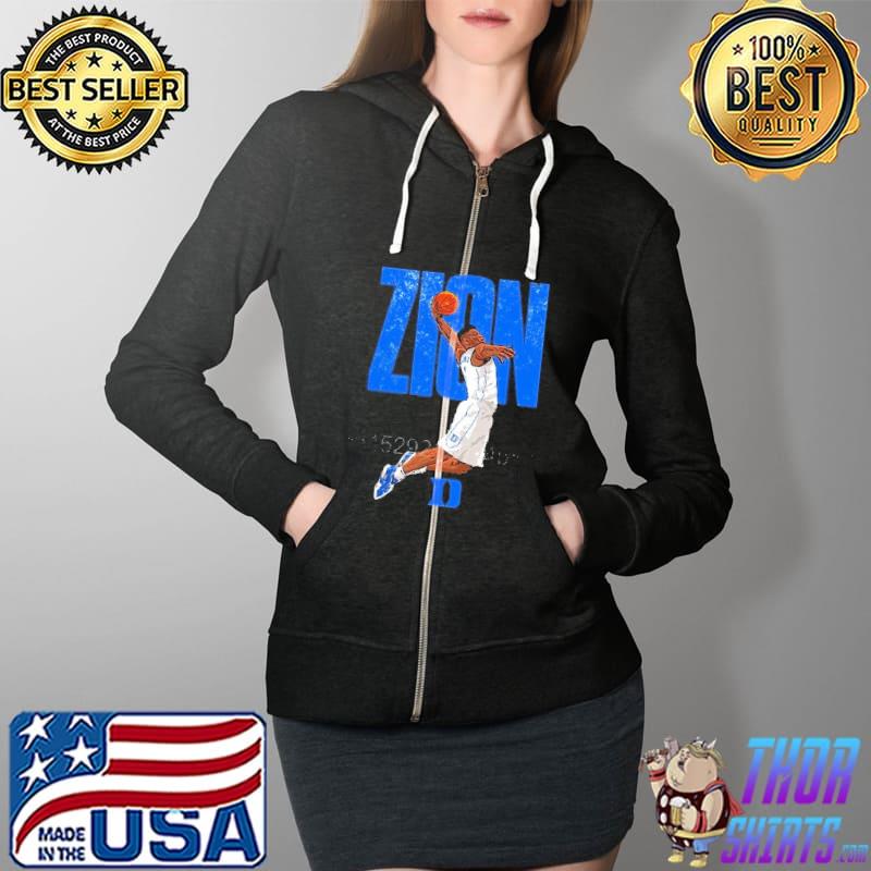 Zion Williamson D Shirt Full Zip Hooded