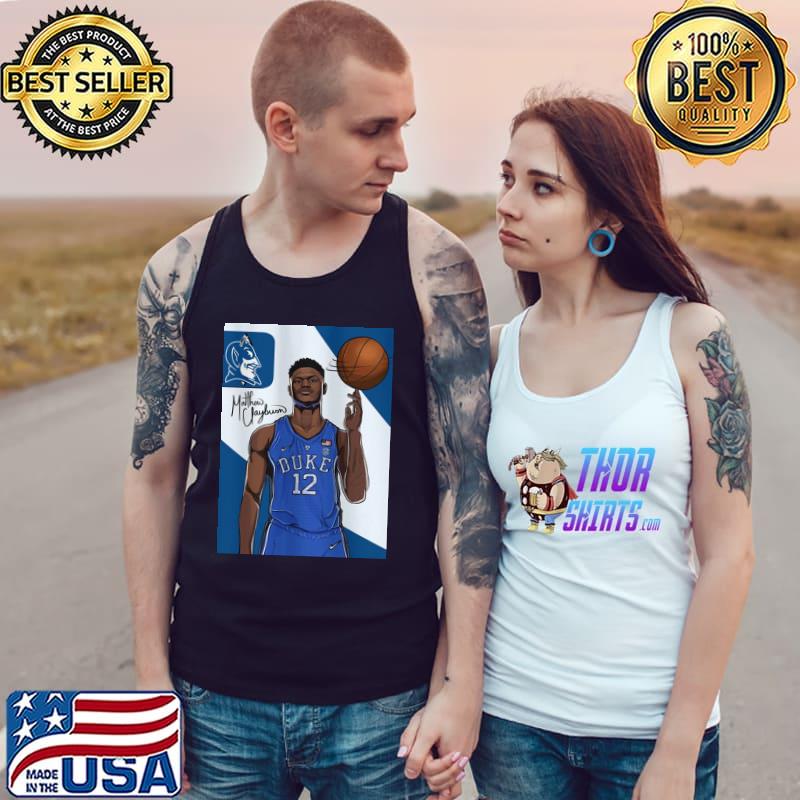 Zion Williamson Duke Basketball Signature Shirt Tank Top