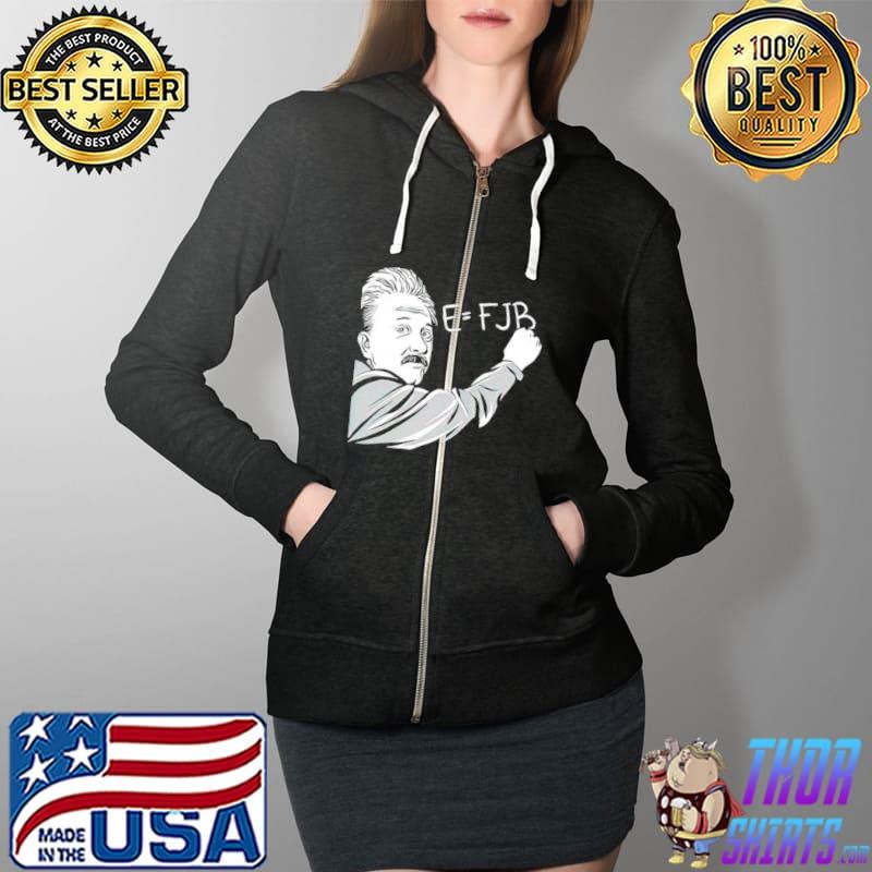 Albert Einstein E = FJB s Full Zip Hooded