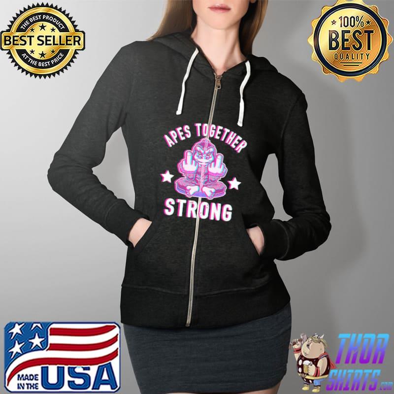 Apes Togethr Strong Classic Shirt Full Zip Hooded