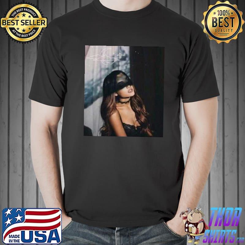 Ariana Grande Hd Wallpaper Poster Pink Shirt Unisex