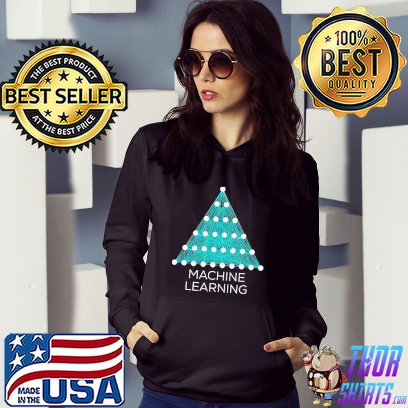 Artificial Intelligence Machine Learning Christmas Tree T shirt