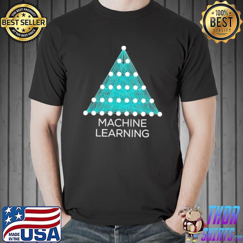 Artificial Intelligence Machine Learning Christmas Tree T s Unisex