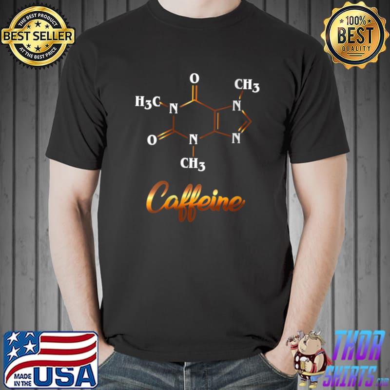 Awesome caffeine Molecule T-Shirt Unisex