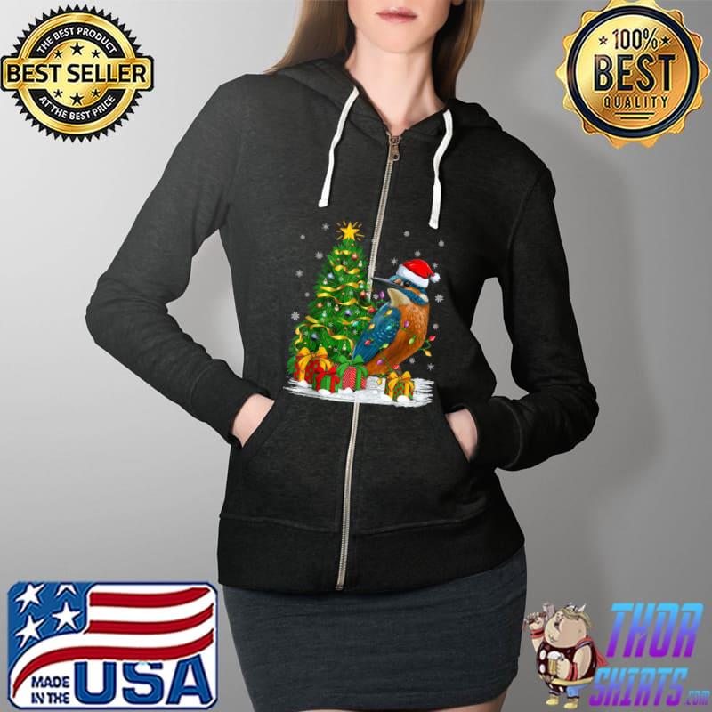 Awesome kingfisher Bird Lover T-s Full Zip Hooded