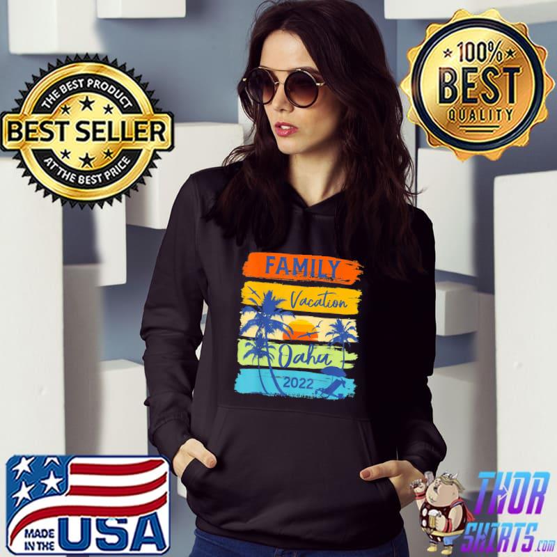 Awesome Oahu Hawaii Hawaiian Vacation 2022 Matching Family Group T-Shirt