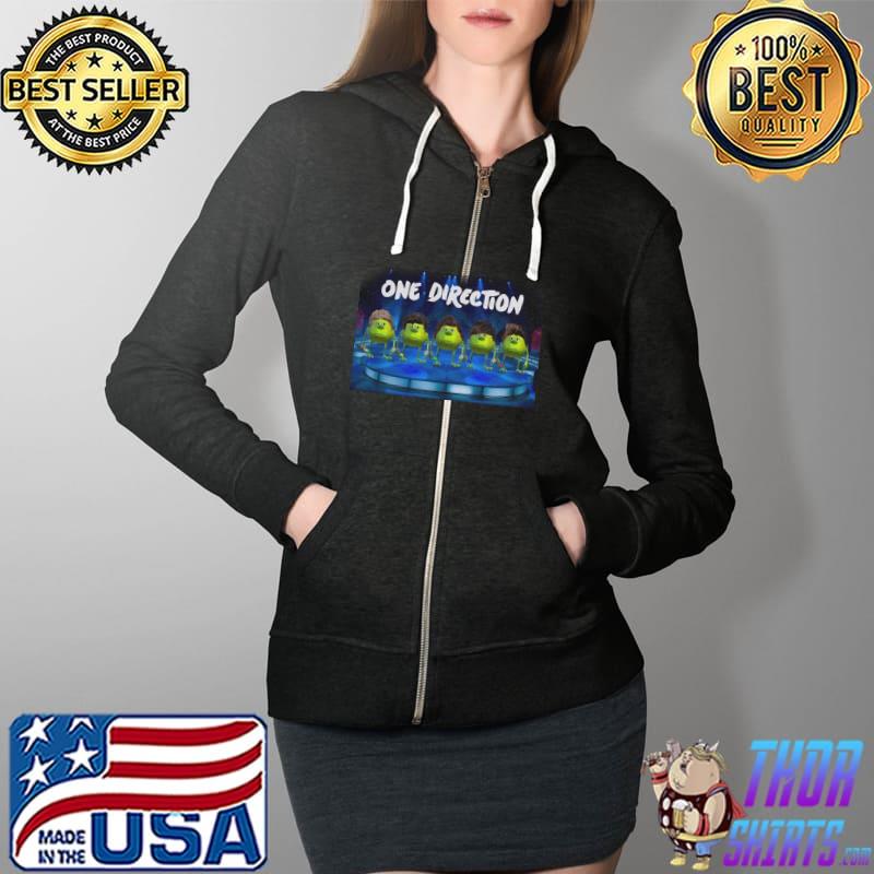 Awesome one Direction as Mike Wazowski Meme Shirt Full Zip Hooded