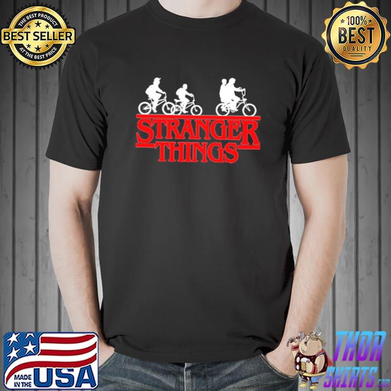 Awesome stranger Things Biker Shirt Unisex