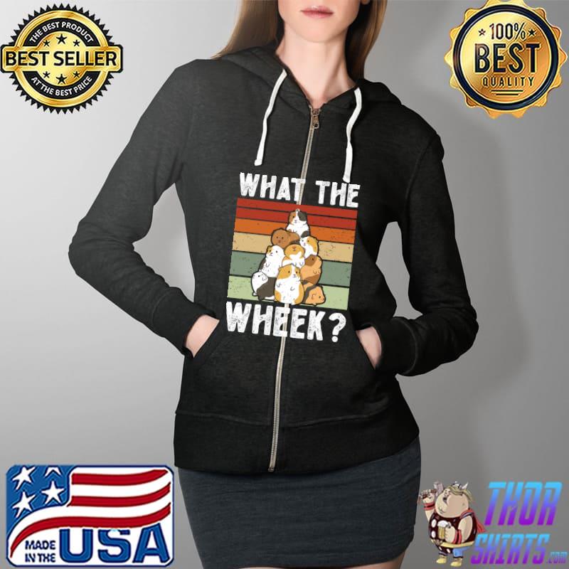 Awesome what the Wheek Pun for a Piggy Owner T-s Full Zip Hooded
