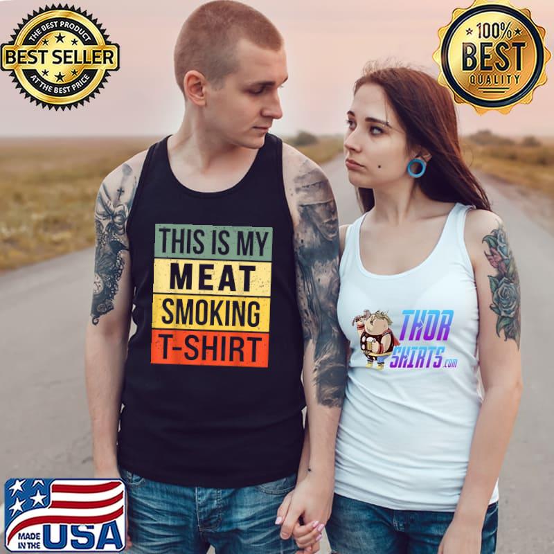 BBQ Smoker Apparel Meat Smoking Accessories Men Smokin Grill T