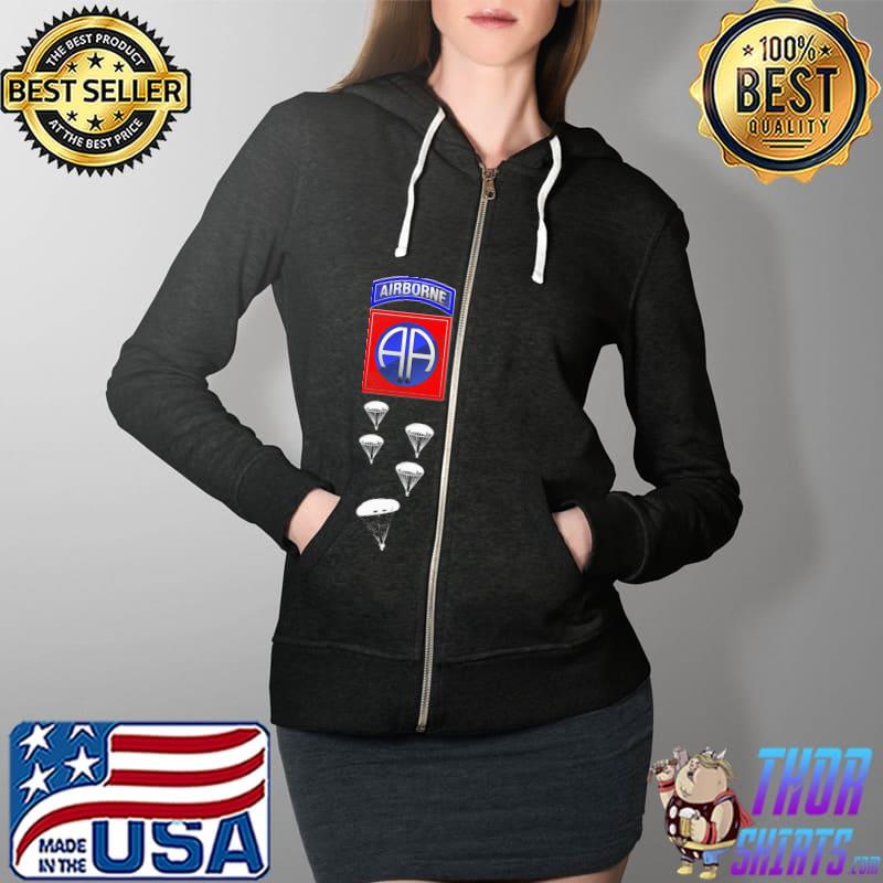 Best airborne Shirt Full Zip Hooded