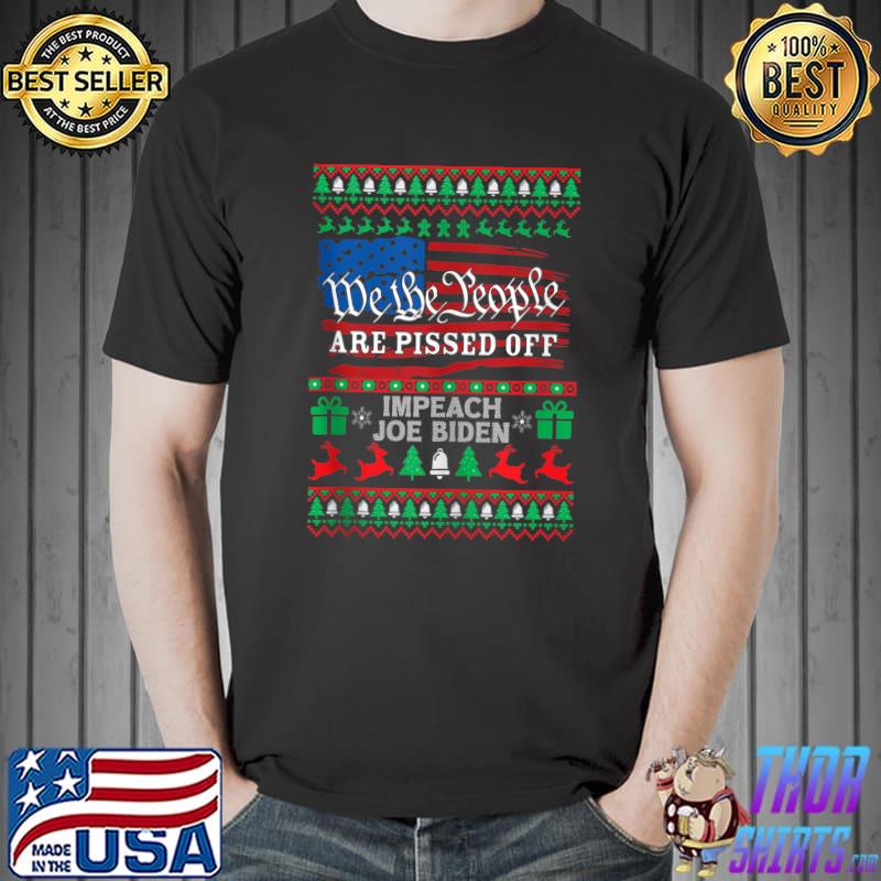 Best american Flag USA Freedom Political Conservative Christmas T-s Unisex