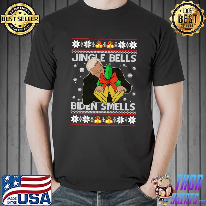 Best Anti Biden Funny Joe Biden Republican Christmas Ugly Sweater T- Unisex