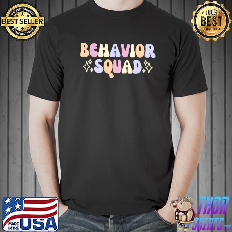Best behavior Squad, BCBA ABA Therapist T-Shirt Unisex