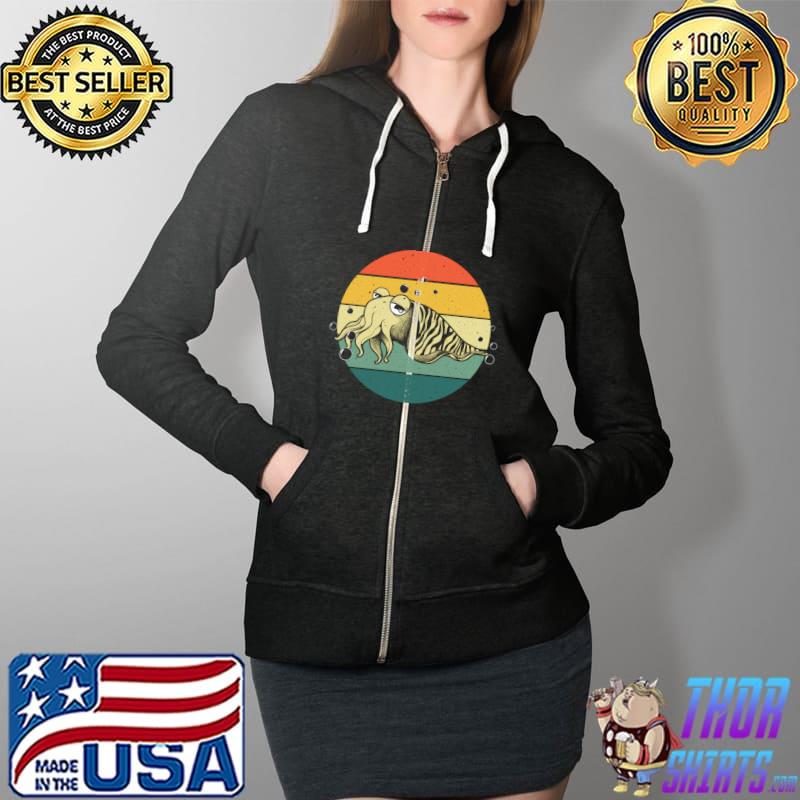Best cuttlefish Vintage T-Shirt Full Zip Hooded