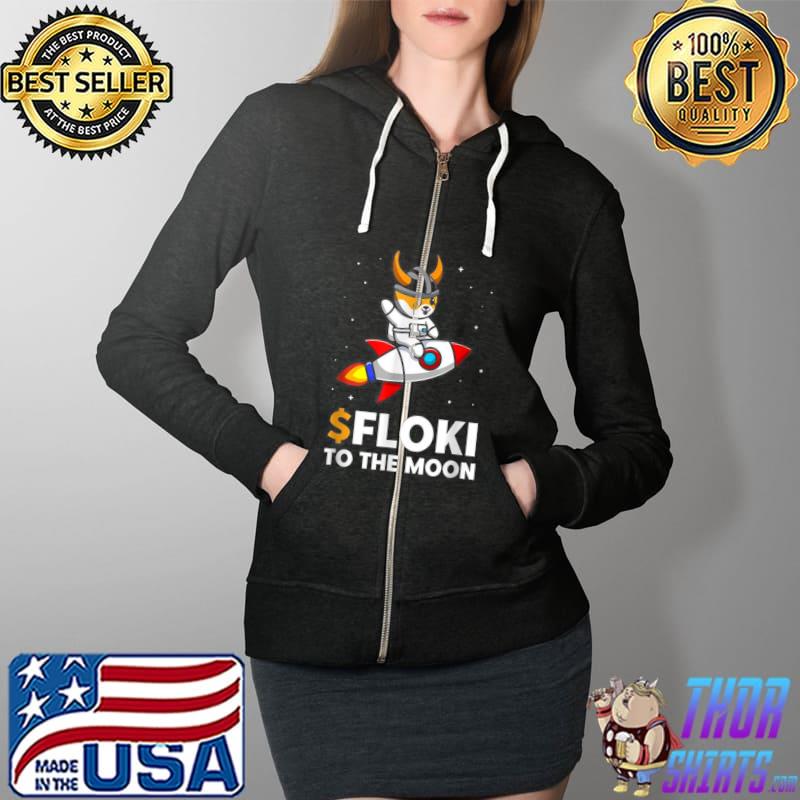 Best floki to the moon T-Shirt Full Zip Hooded