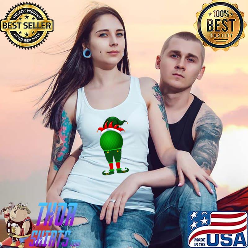 Best funny Golf Elf Christmas Family Matching Xmas T-Shirt Tank Top
