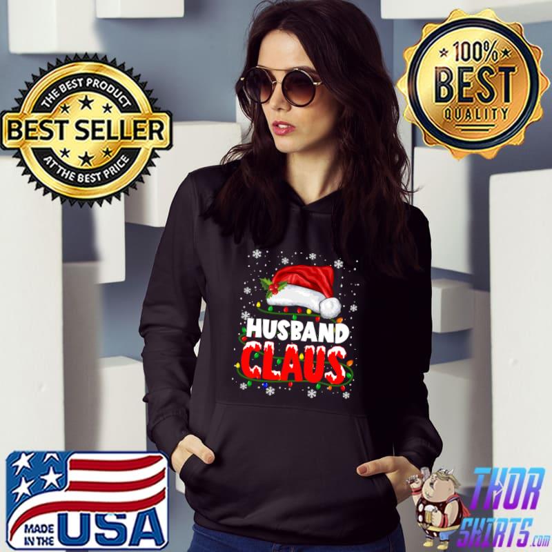 Best husband Claus Christmas Famiy Matching Pajamas Team Santa T-Shirt