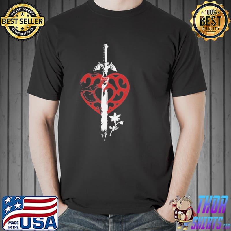 Best legend of Zelda Breath of the Wild Master Sword Shirt Unisex