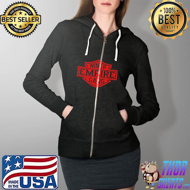 Best Niners Empire 49ers Gang Shirt Full Zip Hooded
