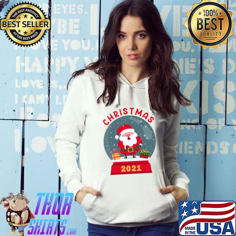 Best snow Globe Snowball Christmas Sanrta Claus Shirts Merry Xmas T-Shirt