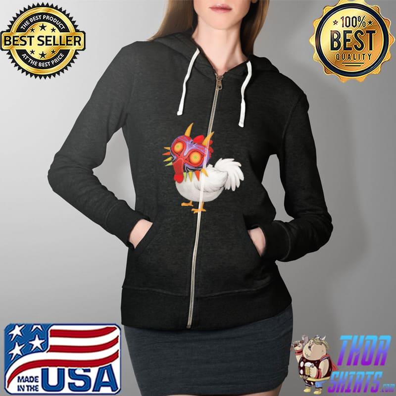 Best the Legend of Zelda Majora's Mask Skull Shirt Full Zip Hooded
