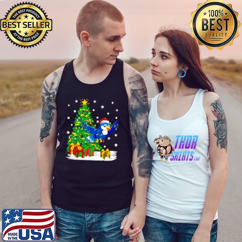 Bluebirds Bird Matching Santa Bluebirds Christmas Sweater T s Tank Top