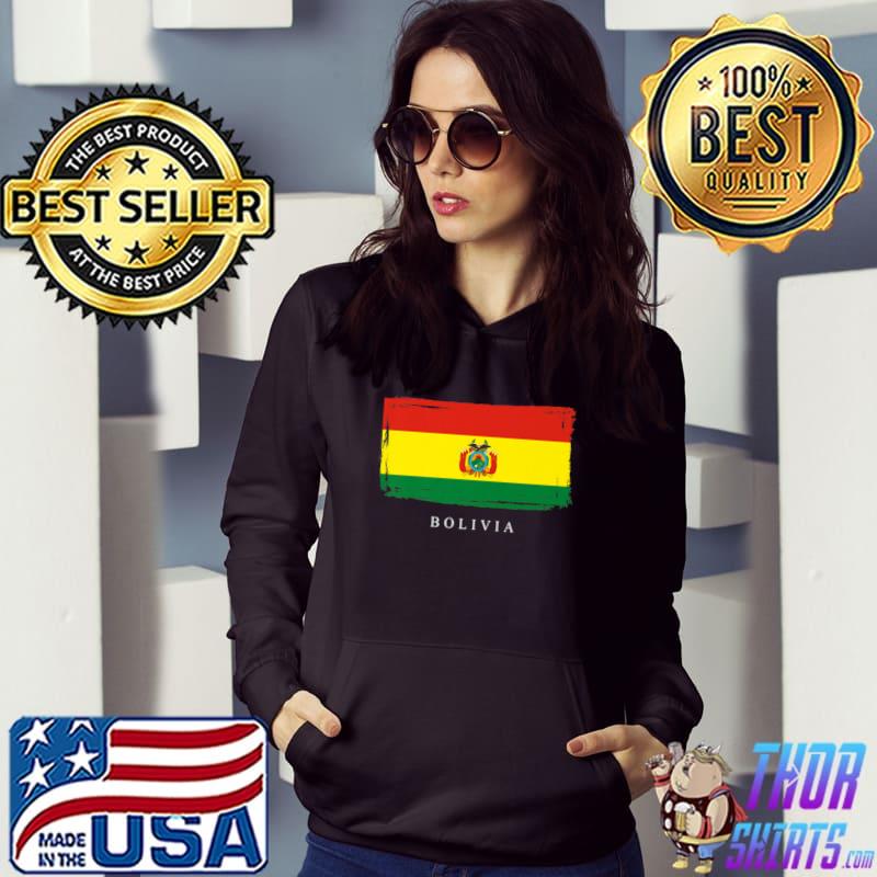 Bolivia Bolivian South America Flag Latin America Oruro Premium T-Shirt