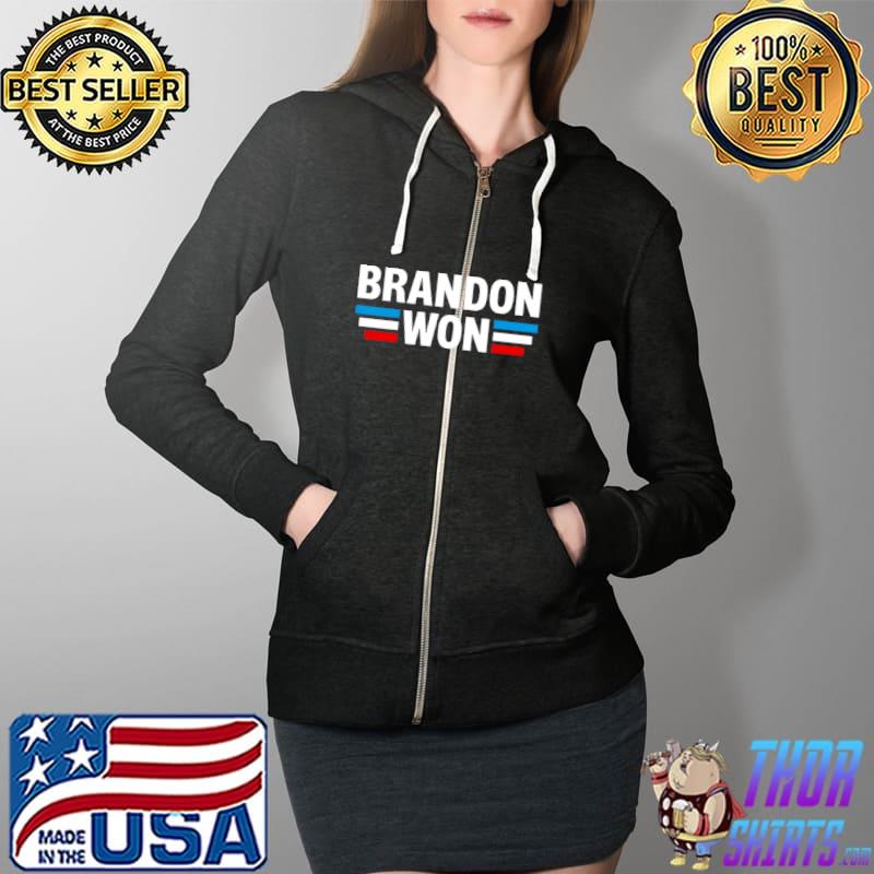 Brandon Won Tee T s Full Zip Hooded
